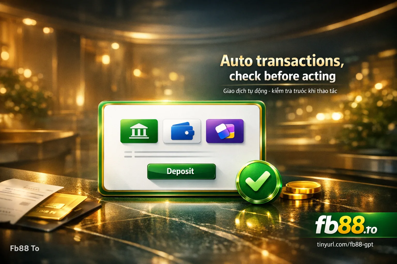 Fb88 deposit withdrawal automatic domestic banks e-wallets 15 minute withdrawal identity verification