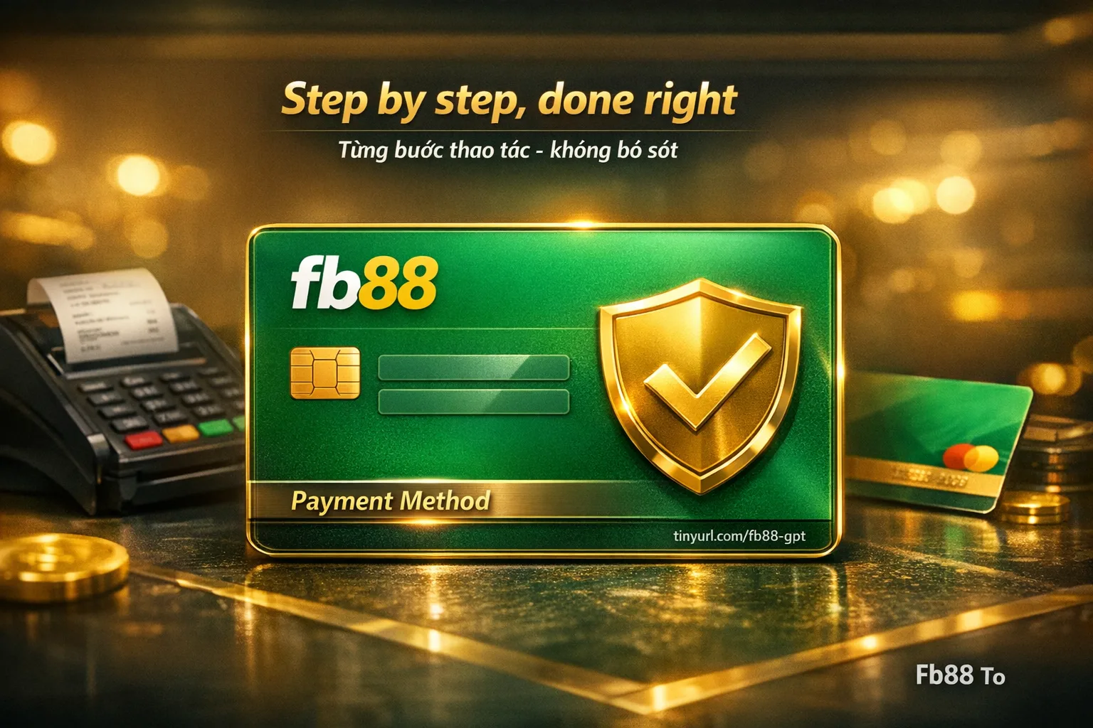 Các bước thực hiện rút tiền Fb88 từ đăng nhập đến xác nhận lệnh