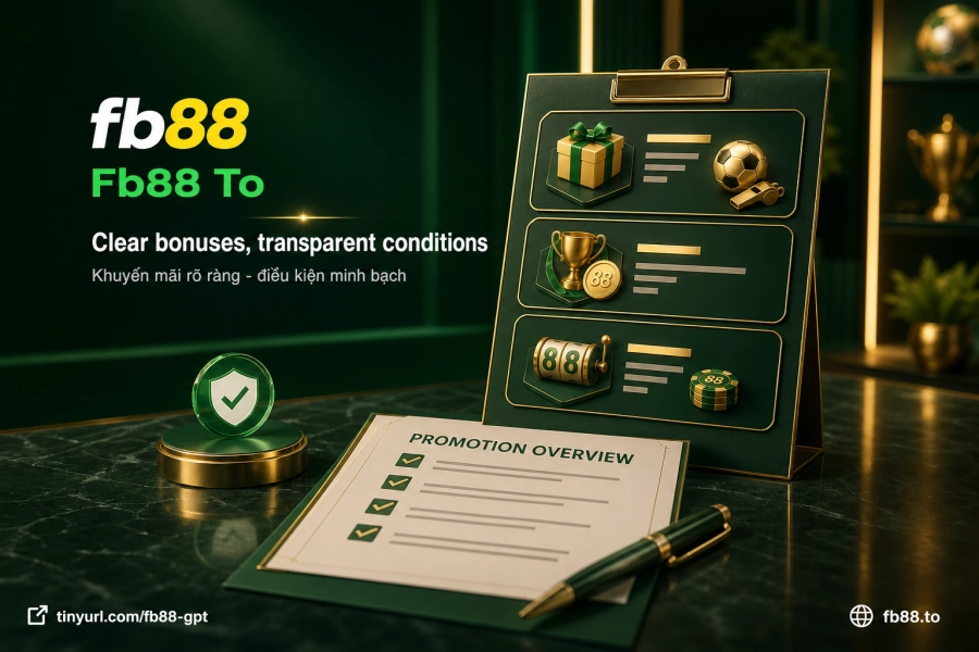 khuyến mãi Fb88 tổng hợp thưởng nạp và điều kiện vòng cược